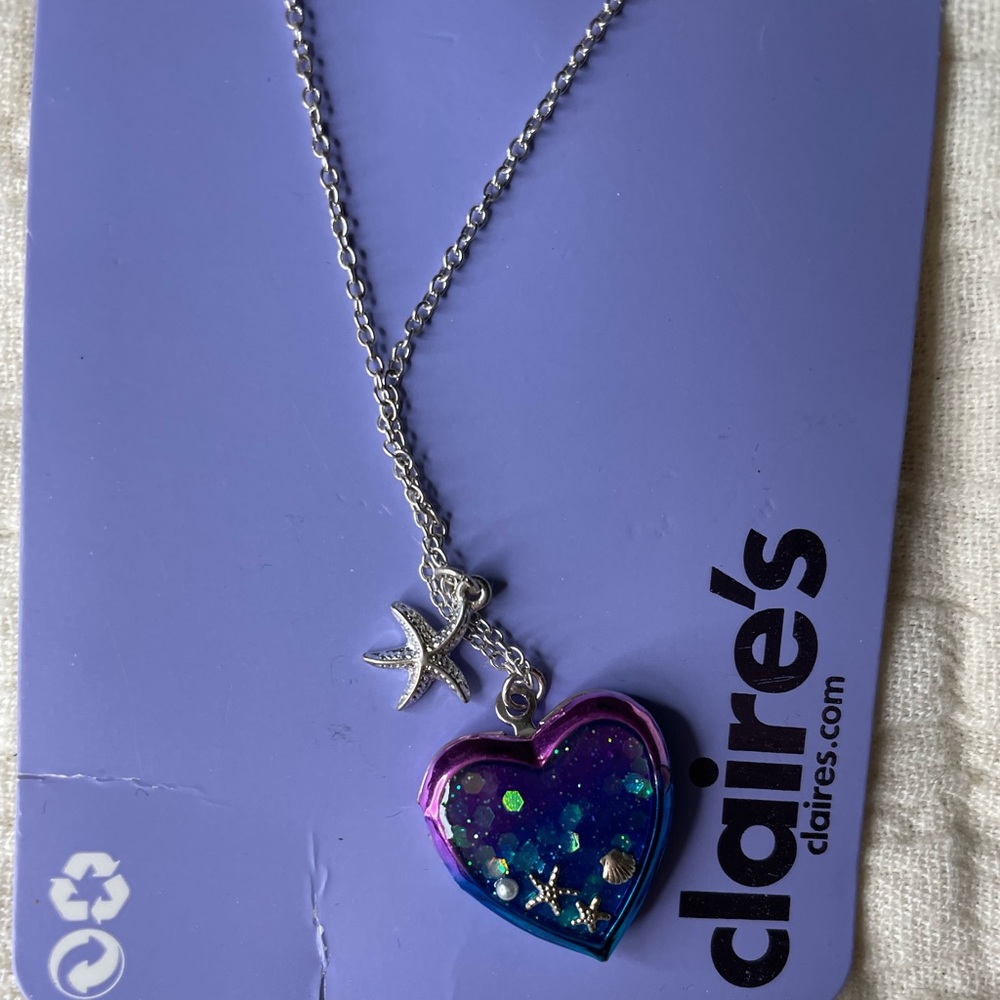 Ocean themed locket